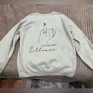 Sweatshirt Future Mrs. Elliott